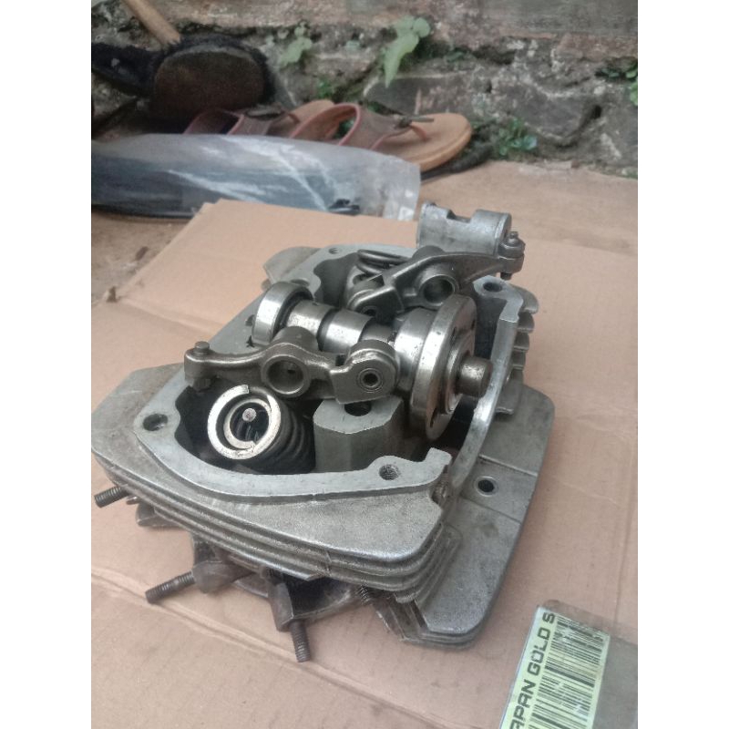 blok head twin port gl Tiger Megapro old