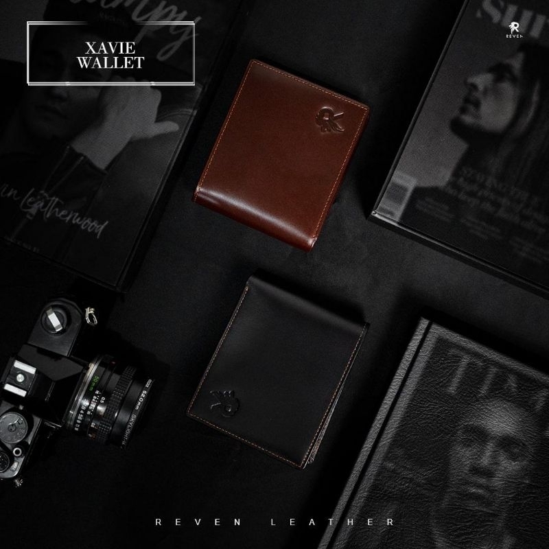 dompet pria kulit sapi asli xavier wallet