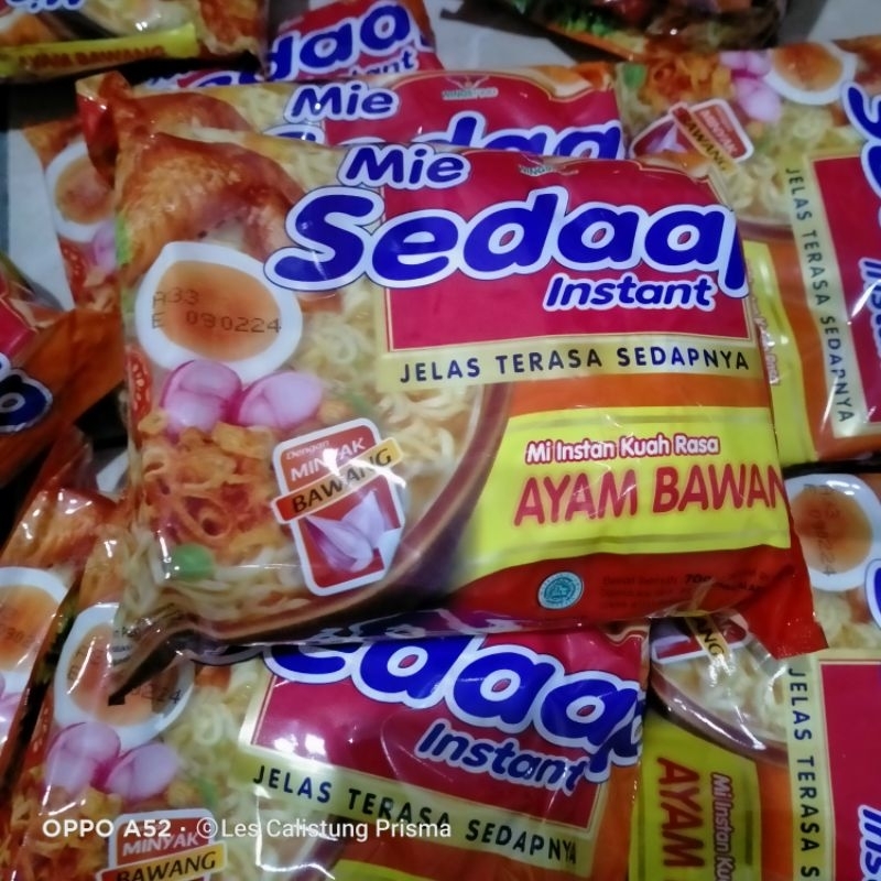 MIE INSTANT SEDAAP / MIE INSTANT KUAH/ INDOMIE REBUS