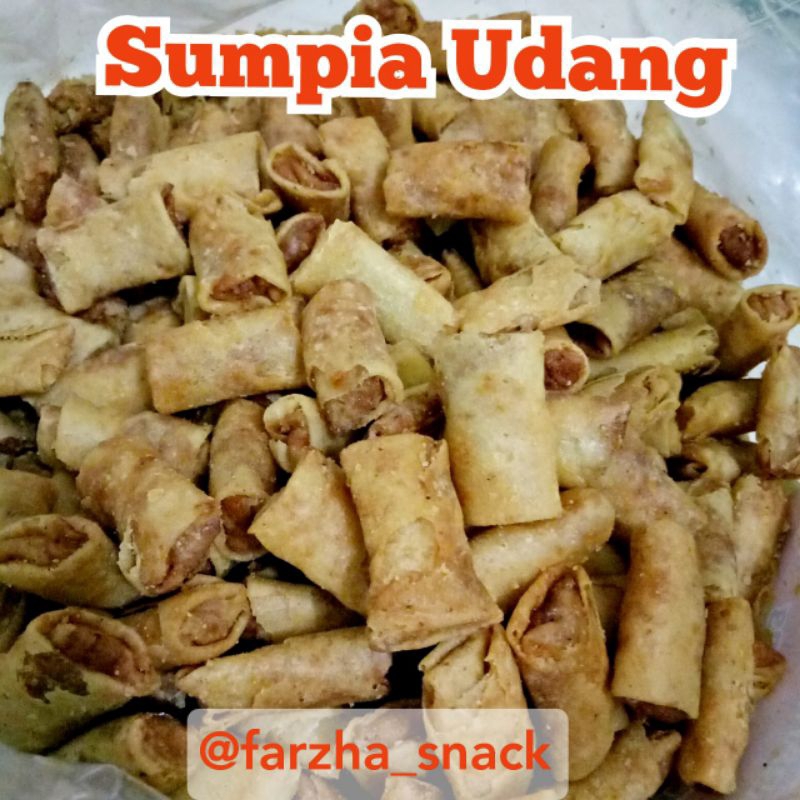 

CAMILAN SUMPIA UDANG 250GR / JAJANAN / CAMILAN KILOAN / CEMILAN KILOAN / SNACK KILOAN