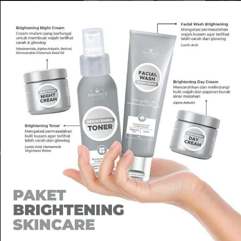 BENINGS SKINCARE PAKET BRIGHTENING | BENINGS CLINIC