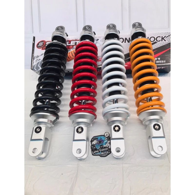 Mono Shock Crf 150 dan kLX 150  Scarlet 390mm Shockbreaker Crf 150l Scarlet Shock Crf 150