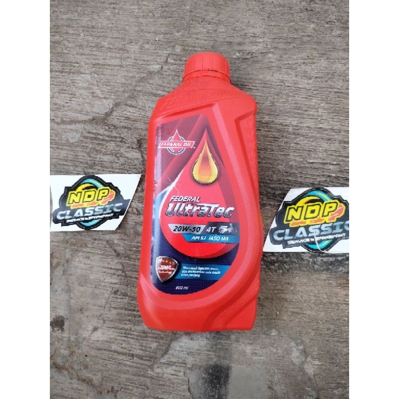 Oli federal ultatech 800ml oli astrea grand prima star