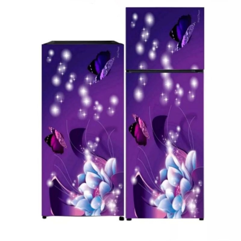 Stiker kulkas 2 pintu