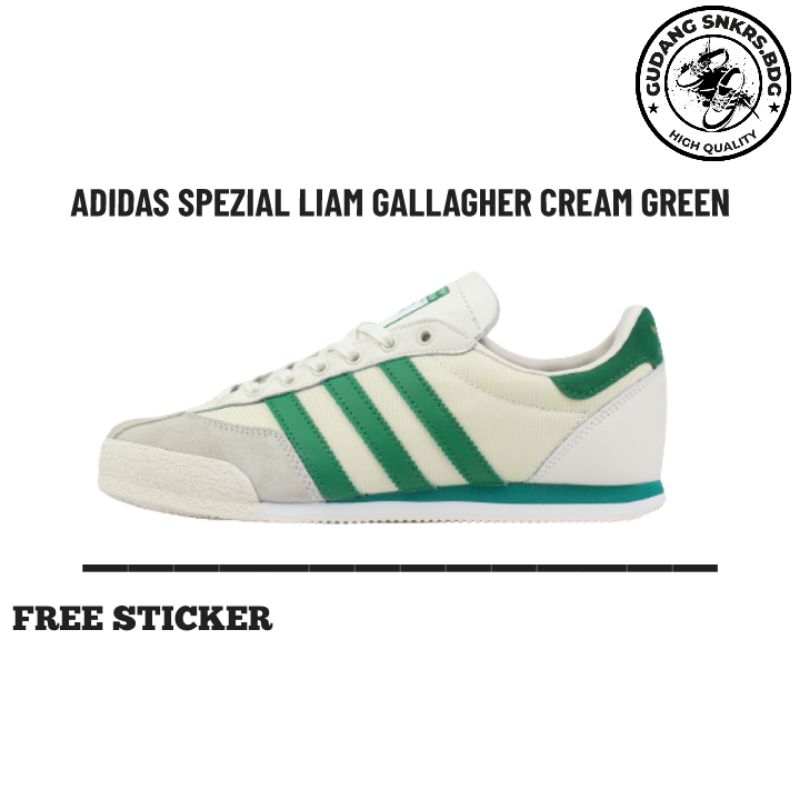 (GUDANGSNKRS) Adidas Spezial Liam Gallagher Cream Green