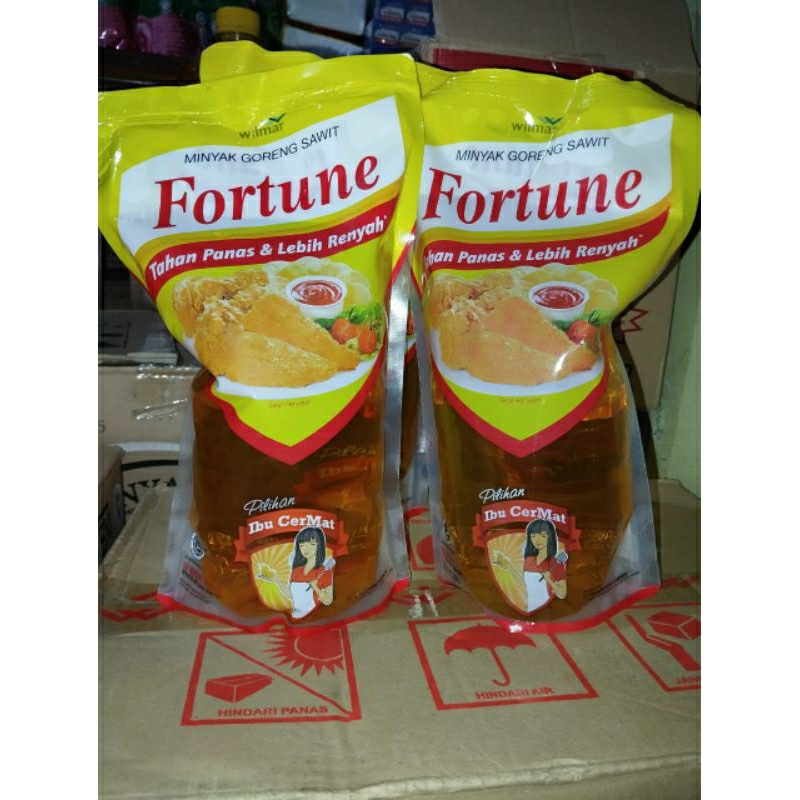 

Minyak Fortune kemasan 1 ltr