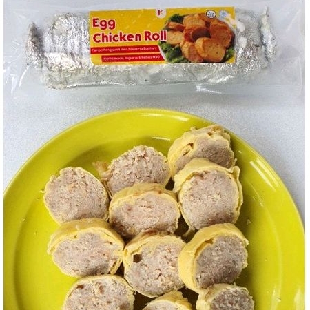 

Chicken egg roll halal thoyib frozen / chicken roll / rolade ayam / rolade ayam halal