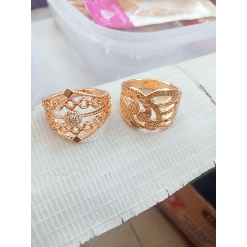 cincin xuping lapis emas