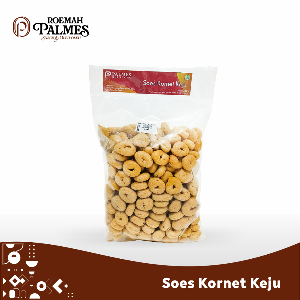 

Palmes Soes Kering Kornet Keju