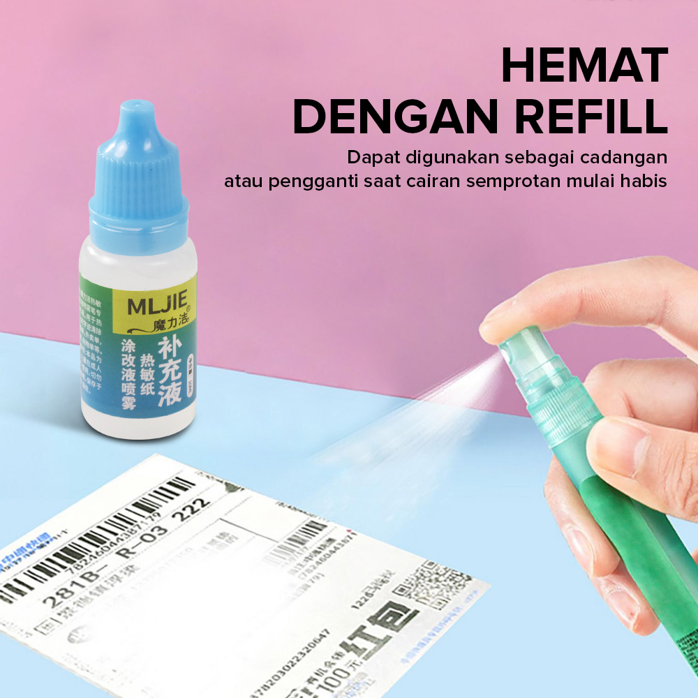 

Cairan Penghapus Resi Alamat Data Pribadi isi 10 ml