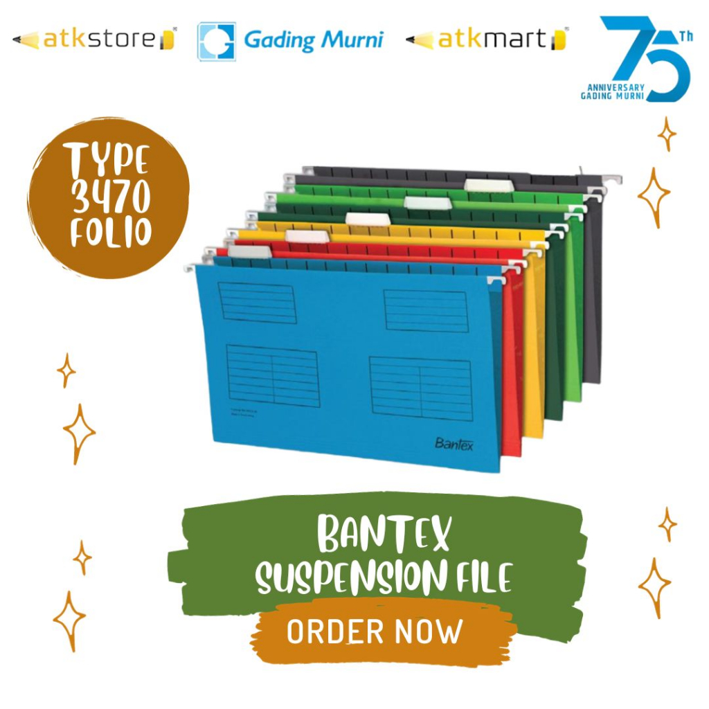 

Bantex Suspension file Hang Map Folio 3470