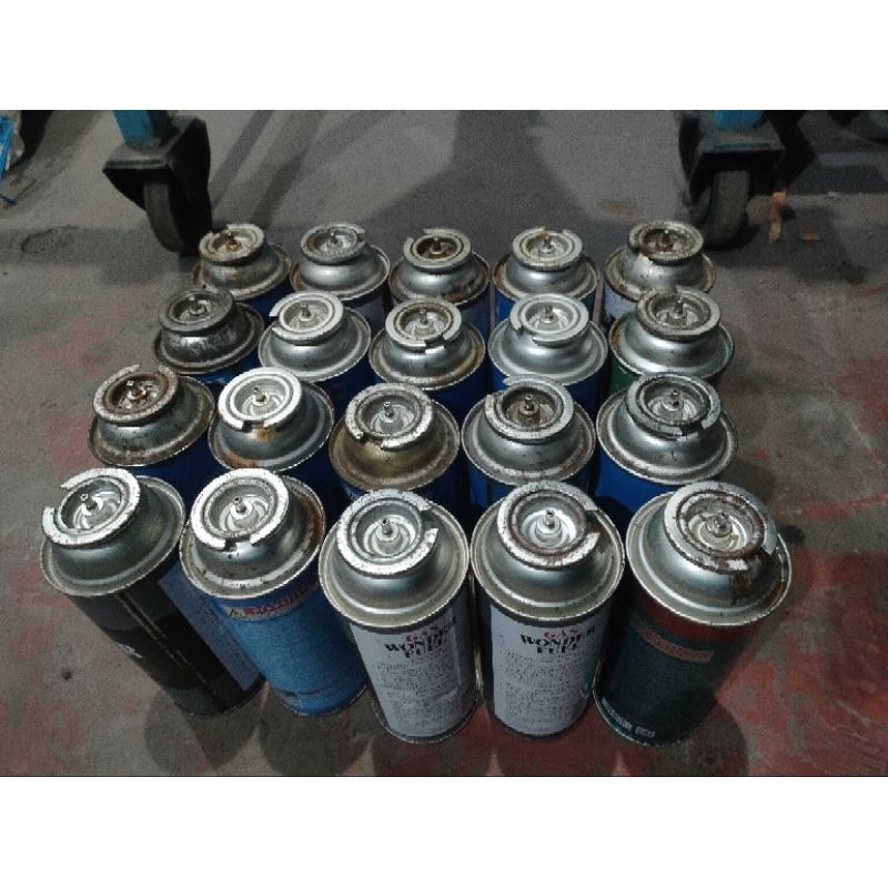 Tabung gas kaleng kosong portabel grade C