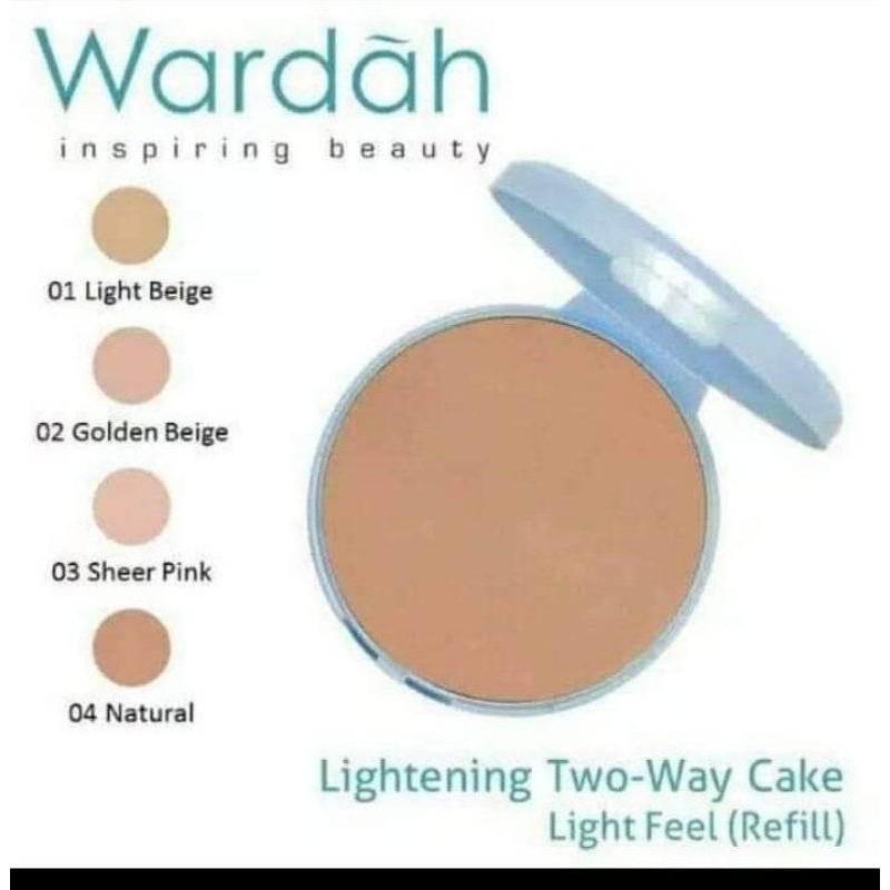 WARDAH REFILL ORIGINAL/BEDAK WARDAH REFILL