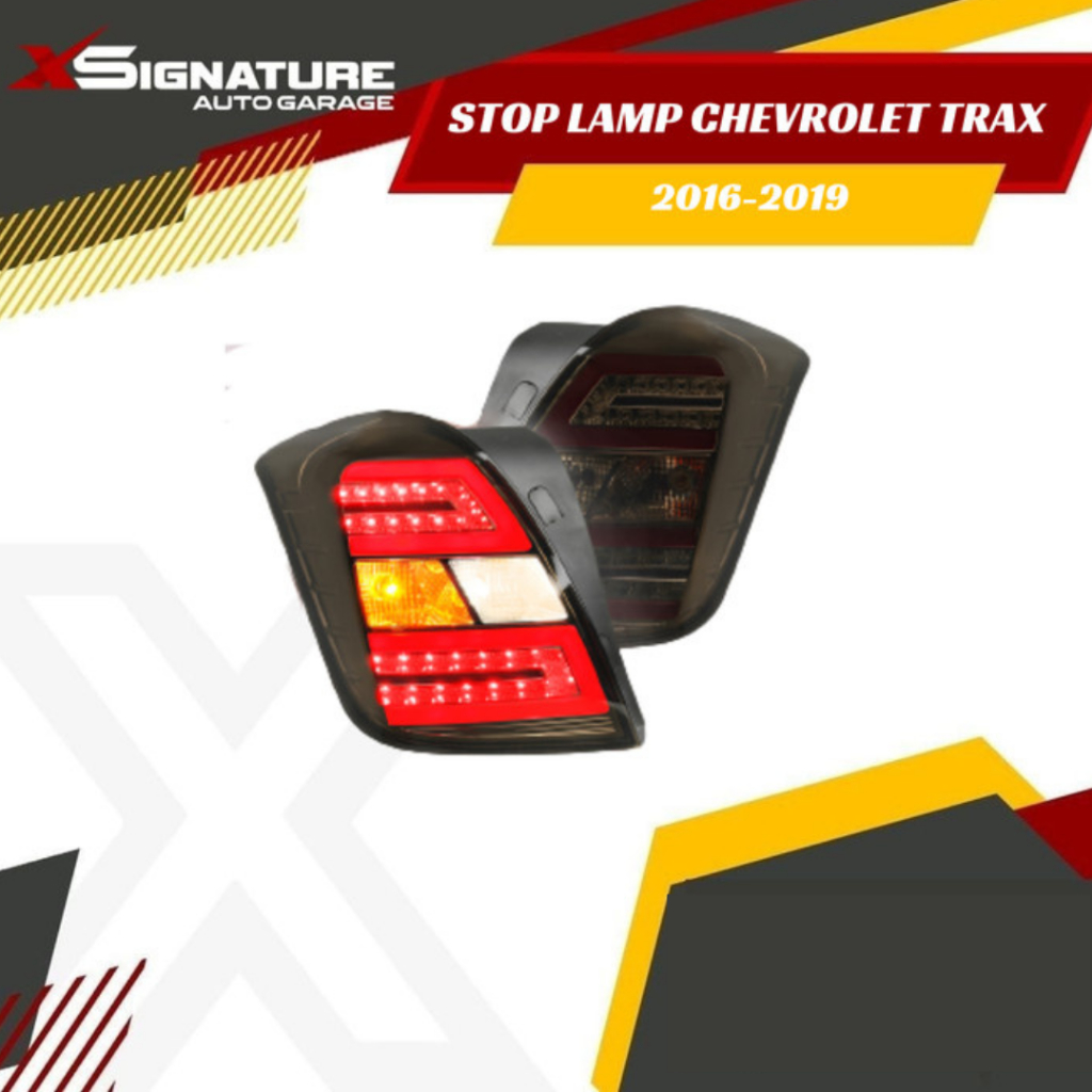 STOPLAMP CHEVROLET TRAX UPGRADE MODEL LED BAR SMOKE 2016-2019