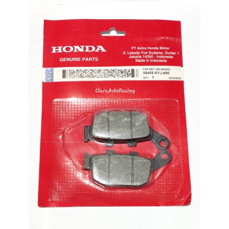 Kampas Rem Belakang CBR250R Dispad Belakang CBR250R CBR 250 KYJ