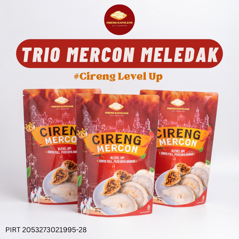 

SPECIAL BUNDLING 3pcs - Varian Mercon Cireng Isi Napoleon