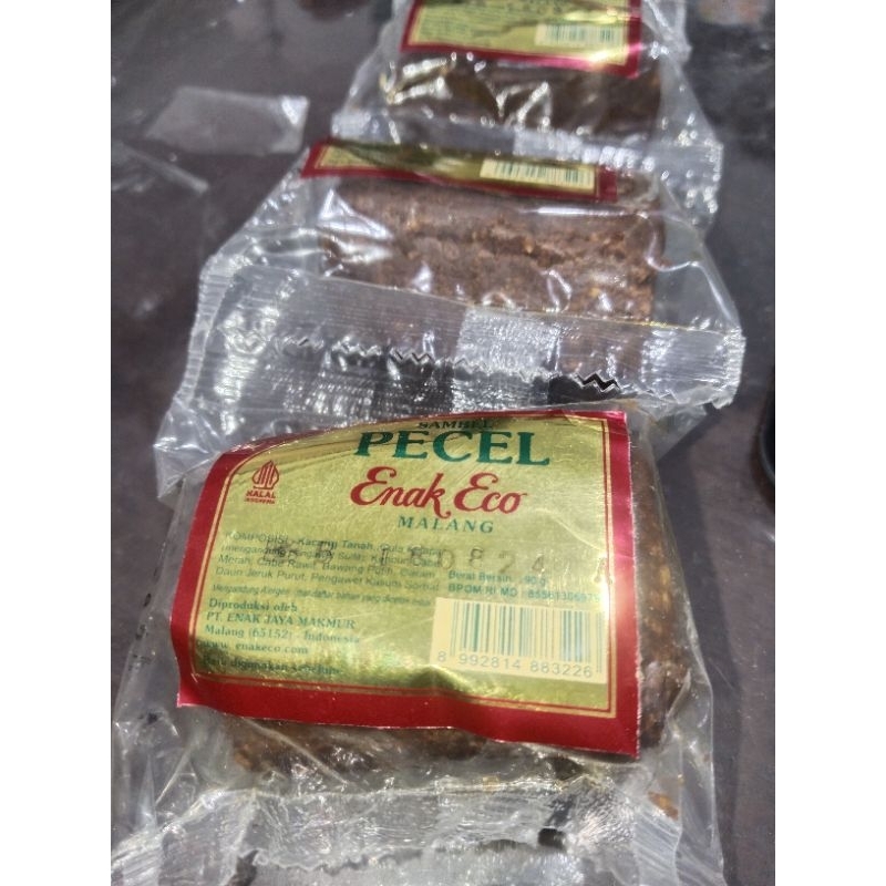

Bumbu pecel enak eco 90 gram