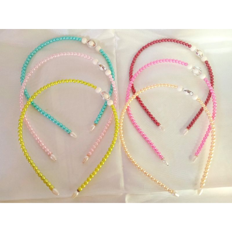 Bando mutiara korea/ Bando mutiara/ Bando rambut anak/ Bando rambut wanita