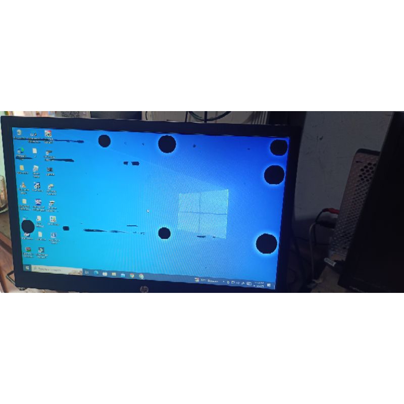 monitor komputer hp 19 minus