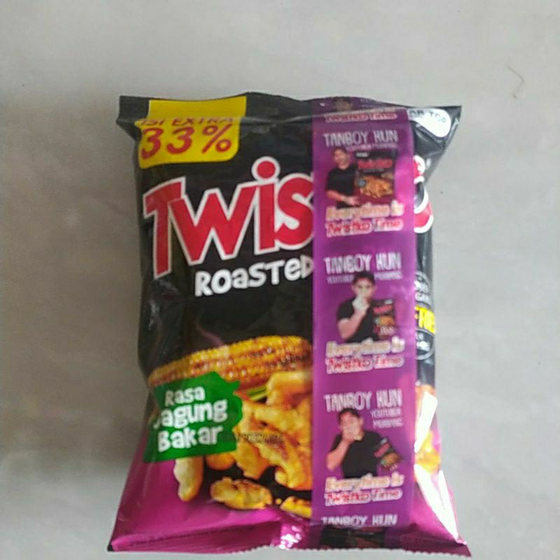 

snack/ciki/ twisko roasted corn jagung bakar 30gr