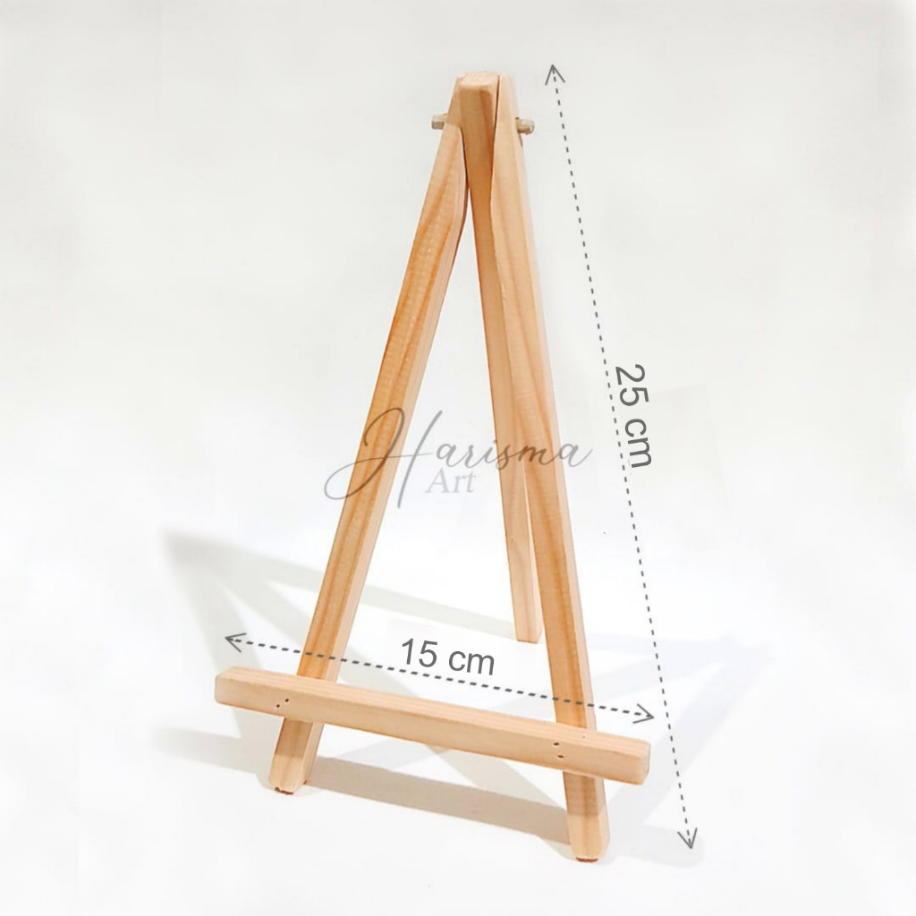 

Wooden easel 15x25 cm berkualitas