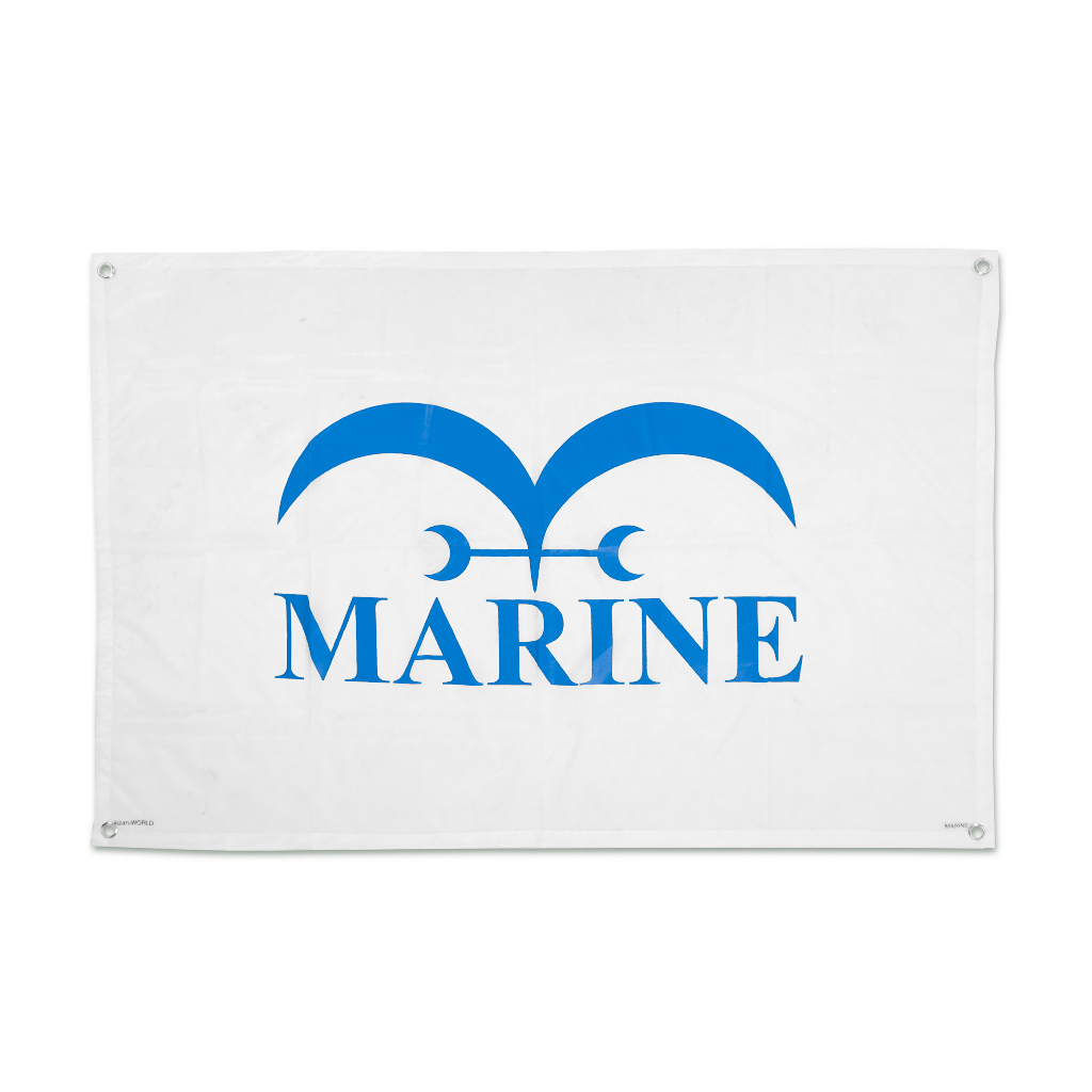 KIZARU Bendera Anime One Piece MARINE