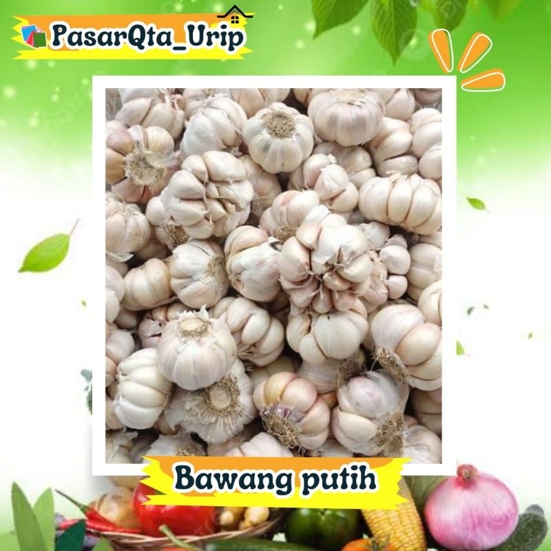 

Bawang putih utuh/bawang putih kupas/pasar sayur Makassar/ pasar online makassar