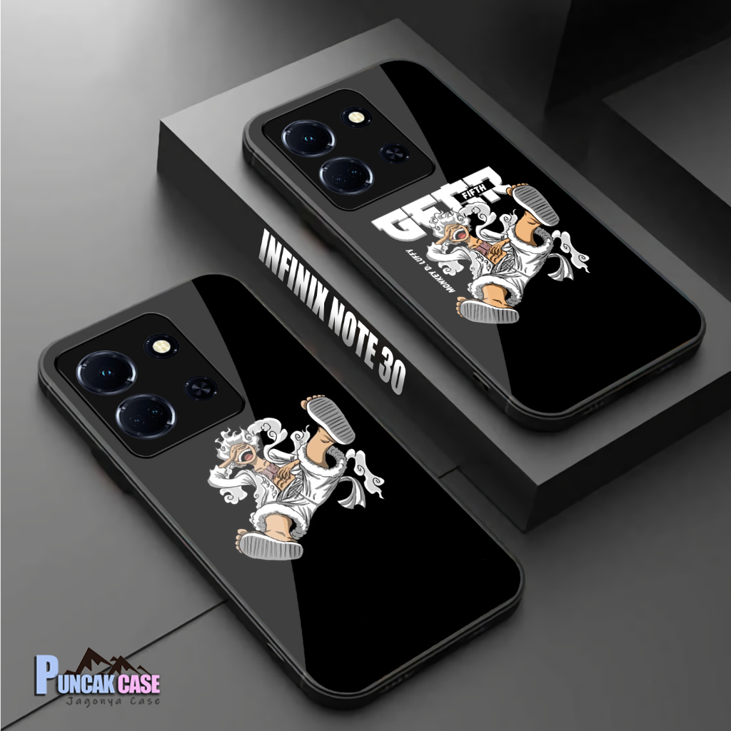 Softcase Glass Kaca INFINIX NOTE 30 30 PRO Terbaru 2023 (A491) PELINDUNG HANDPHONE - AKSESORIES HAND