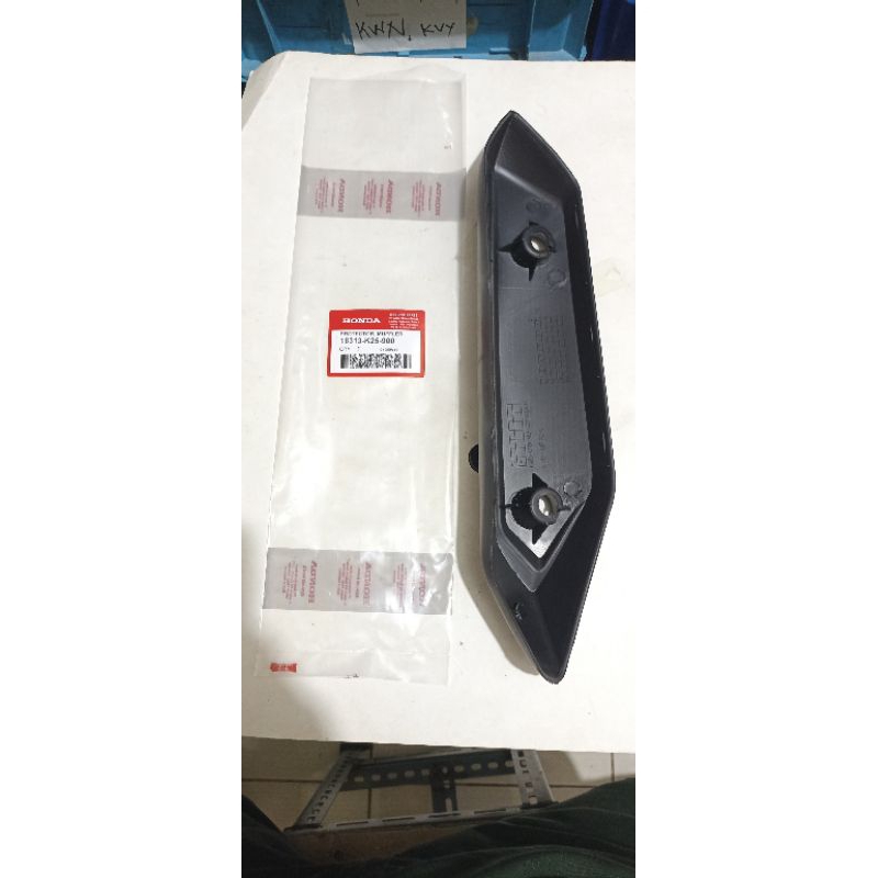 COVER /TAMENG/TUTUP PELINDUNG KNALPOT BEAT FI K25
