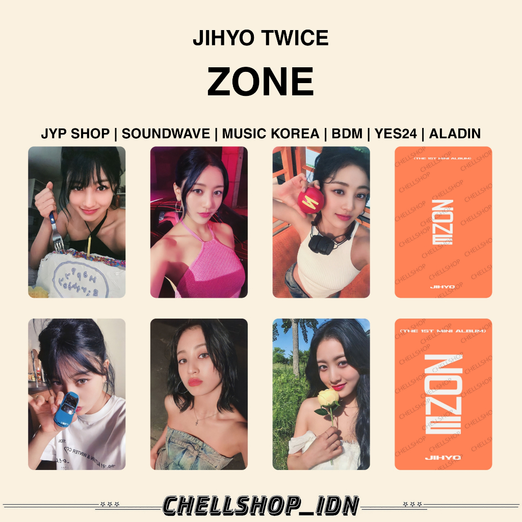 PHOTOCARD JIHYO ZONE
