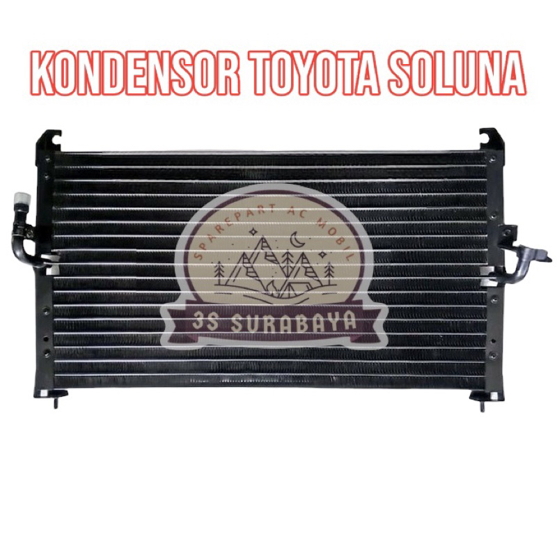 Kondensor Soluna Toyota (Baru/New) Condensor Ac mobil