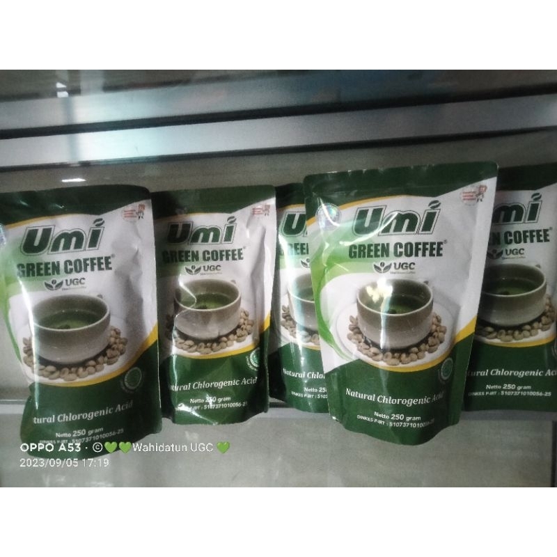 

UGC umi green coffe pelangsing dan kesehatan