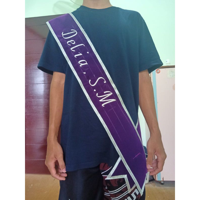 Selempang Pita (PO 1-2 hari) / Selempang Wisuda Pontianak