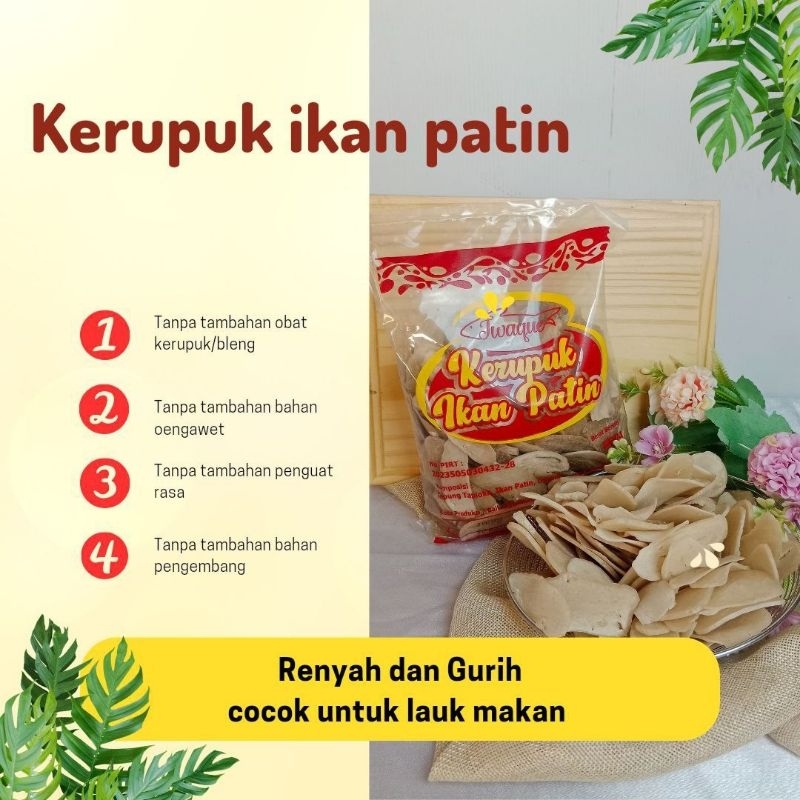 

Kerupuk Ikan Patin