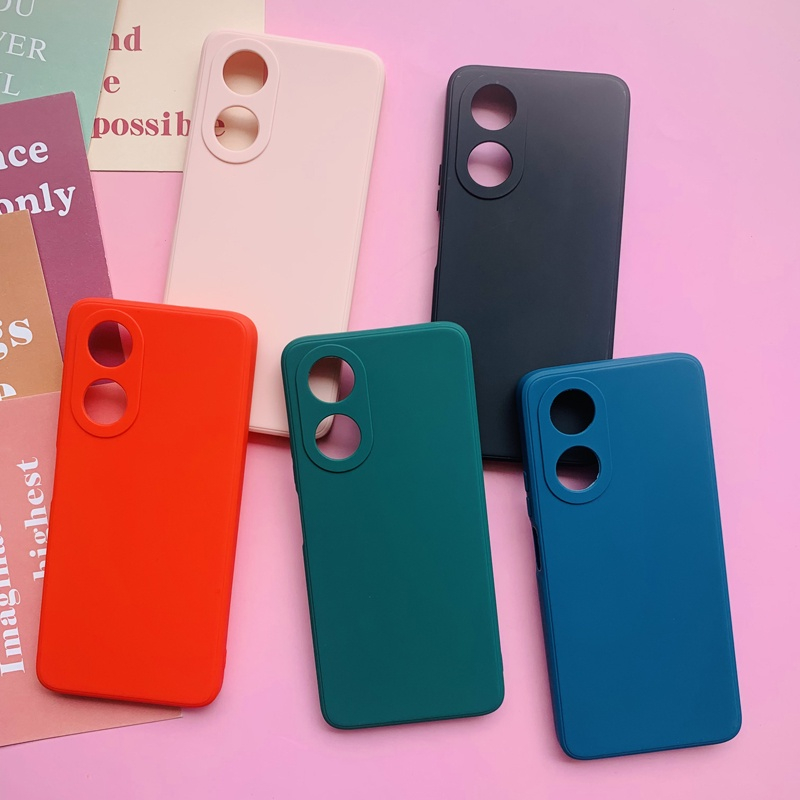 Case OPPO A18 A38 A78 4G A58 4G A98 5G Softcase Casing Tpu Silikon LIQUID ORIGINAL