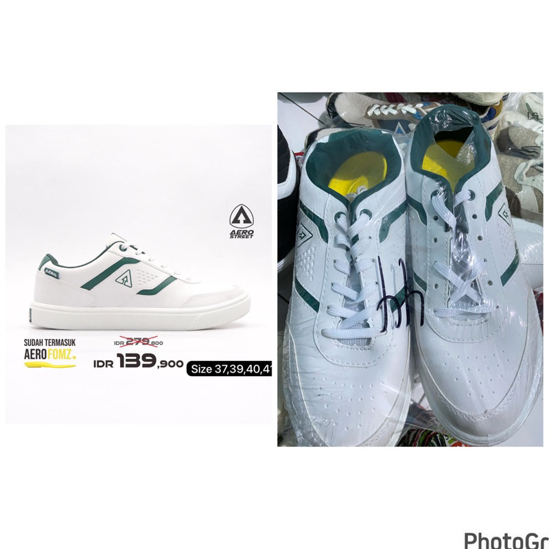 ready stok aerostreet tokyo hijau