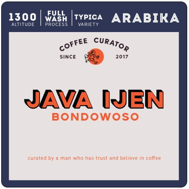 

Kopi Ijen Jawa Timur Bondowoso - premium single origin 125 gr