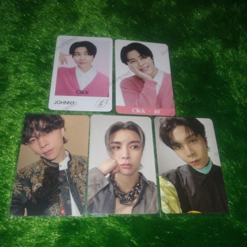 NCT 127 Official Photocard Seo Johnny Click Favorite Ay-yo Sticker