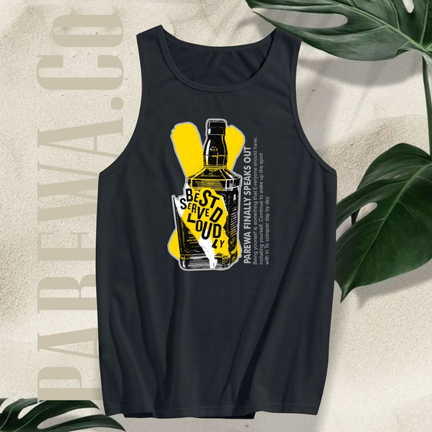 Kaos Lekbong ,Kaos Singlet ,Kaos Tanktop Pria Distro Cotton Premium