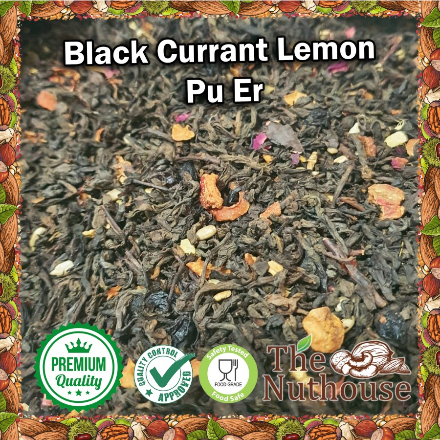 

100gr Blackcurrant Lemon Pu Er / Pu Erh Tea [Premium Tea Leaves]