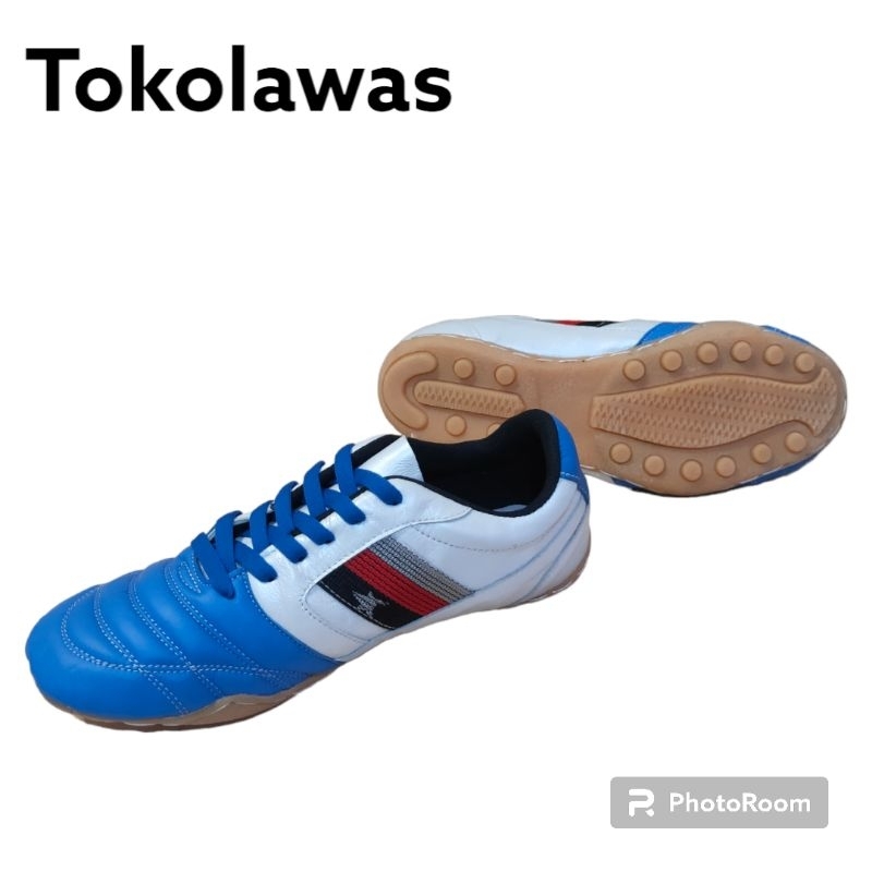 Sepatu Futsal Kulit Asli Olahraga