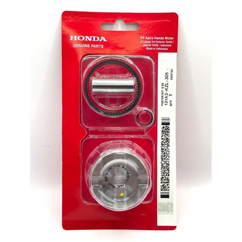 Piston kit Size 0,50 Honda Beat fi Scoopy fi Spacy (KZL ORI