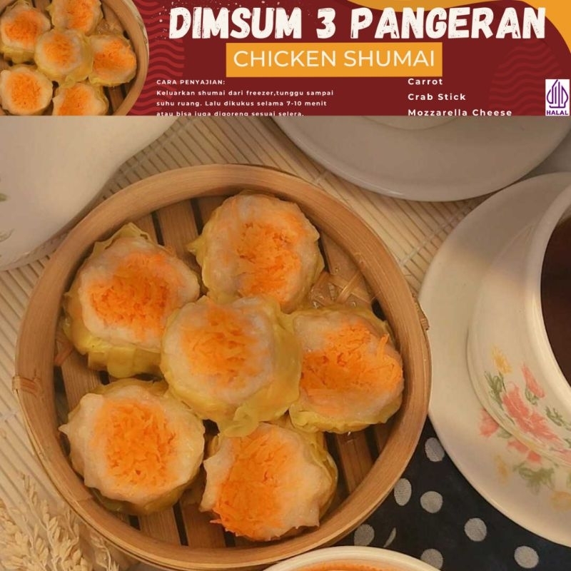 

DIMSUM CHICKEN SHUMAI 3 PANGERAN