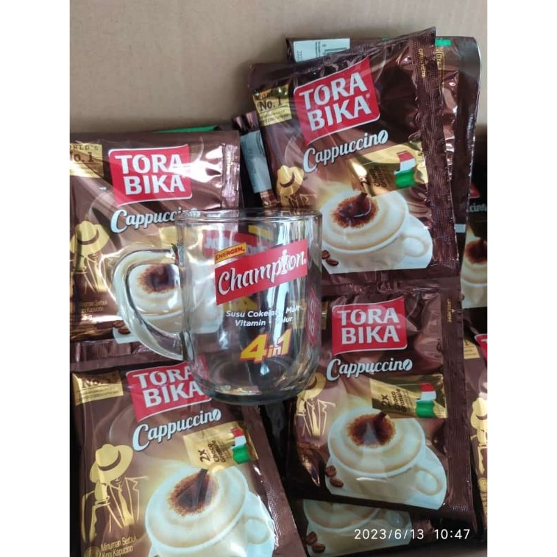 

Tora Bika Cappucino Toping Rentengan + Bunus 1 Gelas