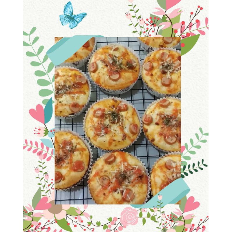 

1 pack Roti mini pizza isi 10 pcs