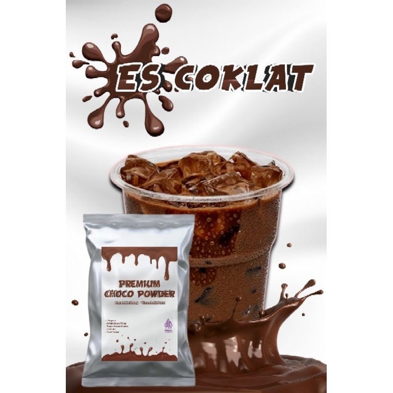 

Bubuk Minuman Premium Pure Coklat/Nyoklat plain Tanpa Gula 500g