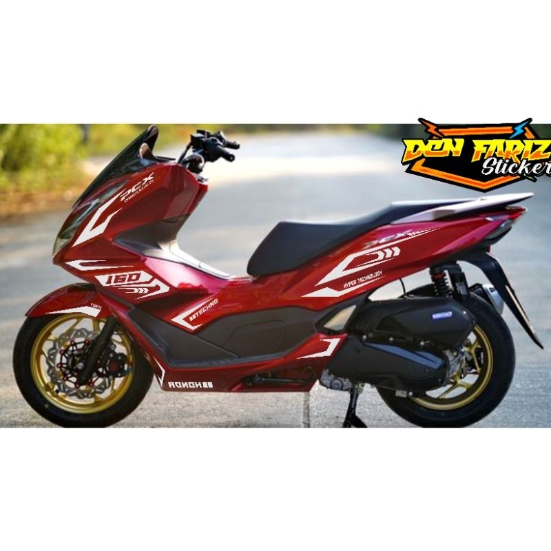 Sticker Cutting Bodi Untuk Honda PCX 160 2021 ABS Dan CBS
