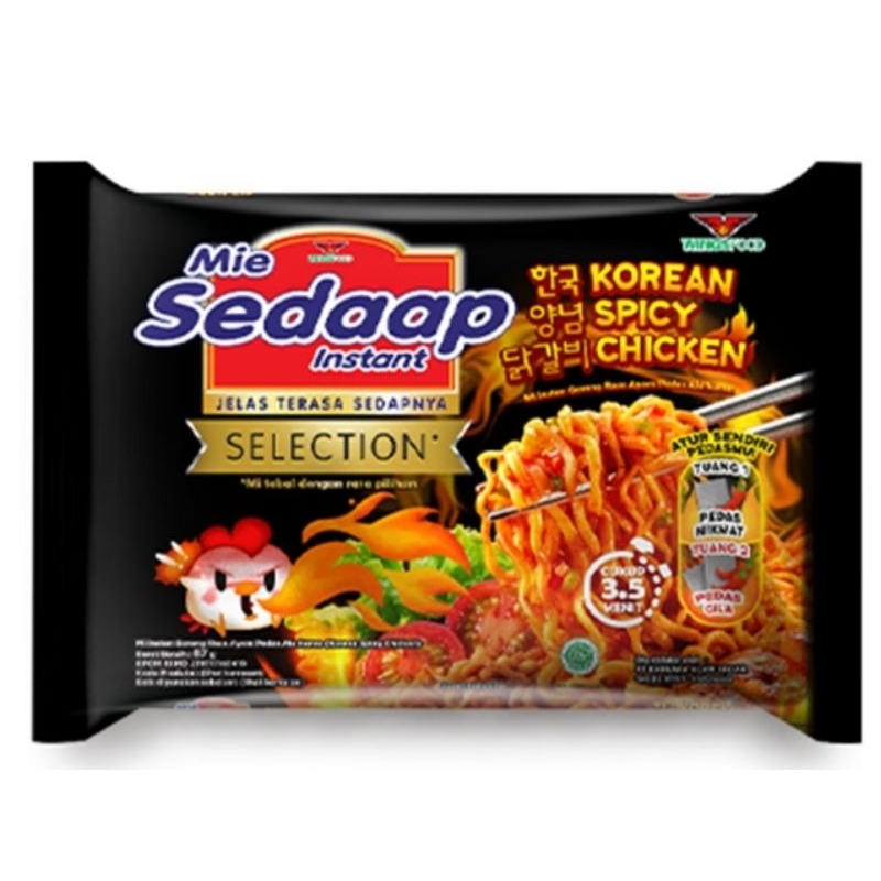 

SEDAP MIE KOREAN SPICY SOUP 84GR ISI 5