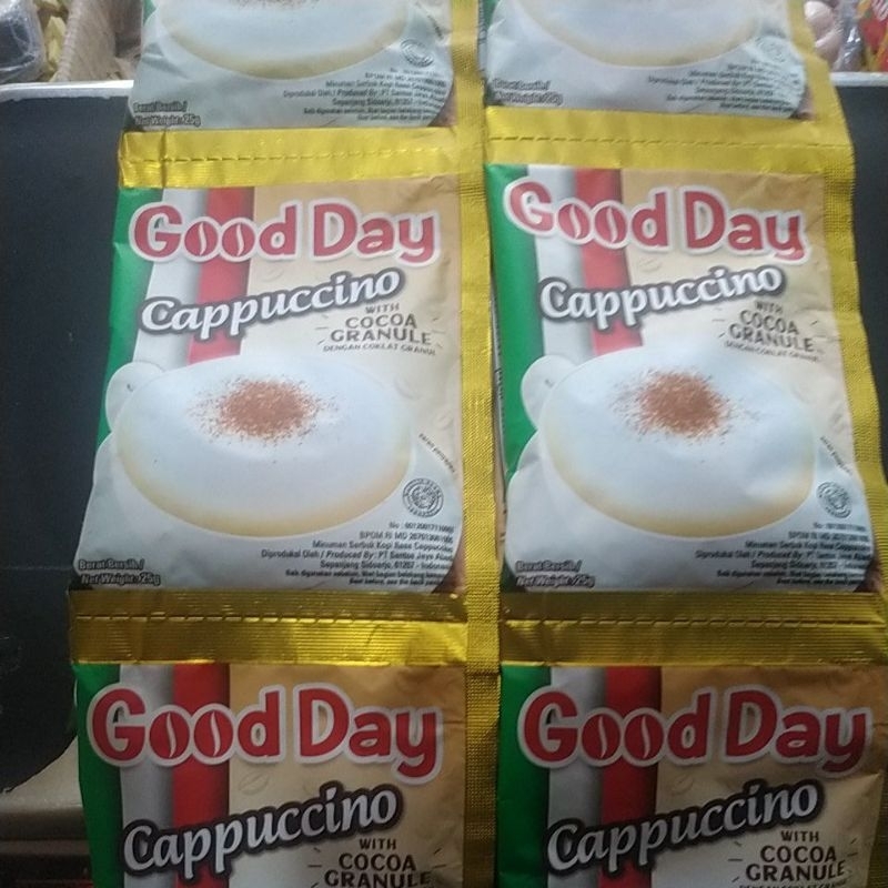 

Good Day Cappucino renceng/10 sachet