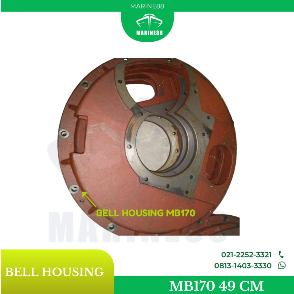 GEARBOX Bell Housing mb170 diameter 49 Cm